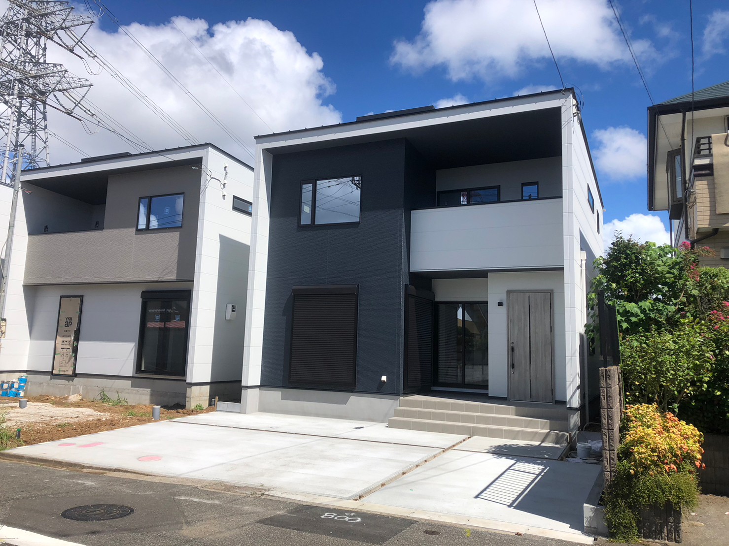 キューブデザインのモダンハウス　C棟