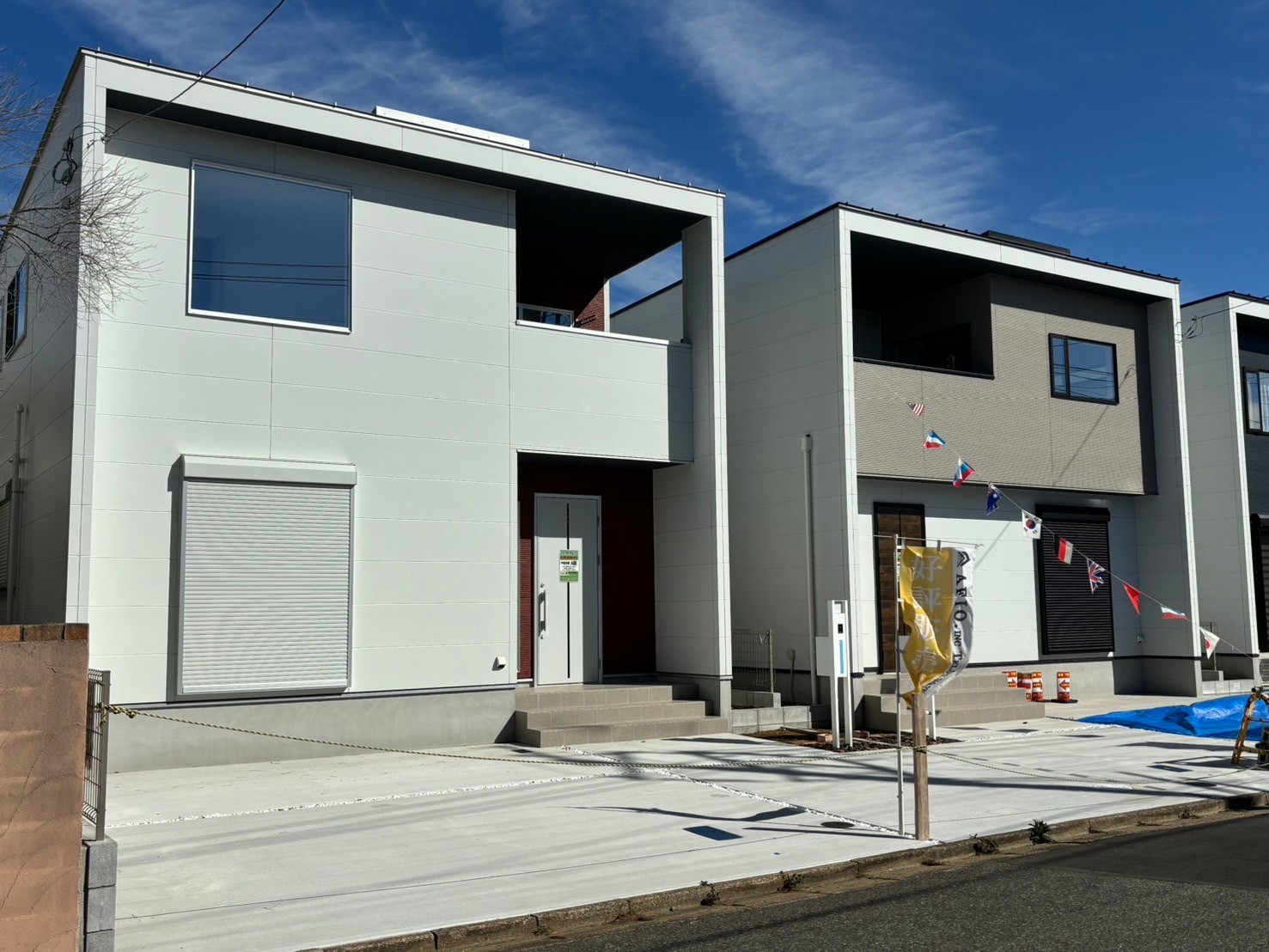 キューブデザインのモダンハウス　A棟