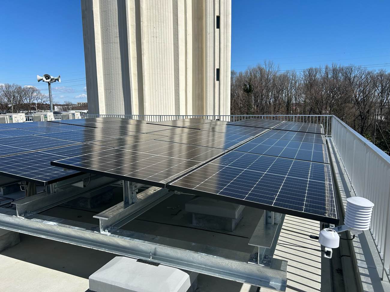 西堀浄水場 太陽光A材設置工事