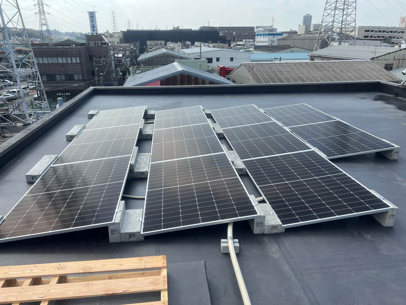 株式会社テクノカラー 太陽光発電設備設置工事