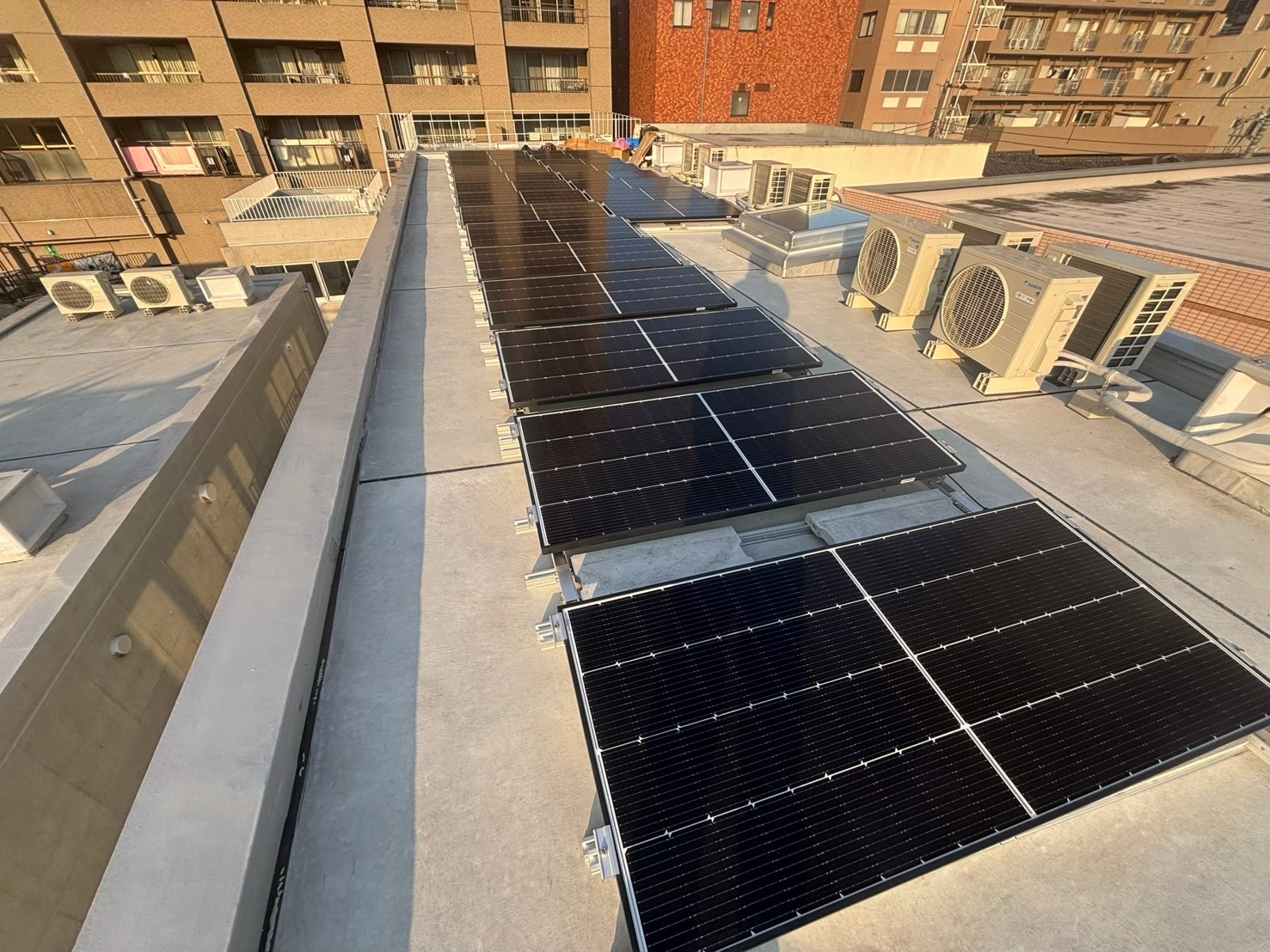 深野ビル 西池袋5丁目 太陽光発電設備設置工事